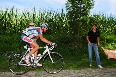 Mario Aerts on the Oude Kwaremont