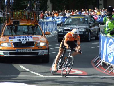 Inaki Isasi in the '07 TdF Prologue