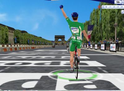 Boonen wins on the Champs-Elysees