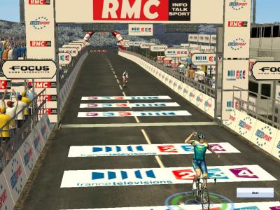 Evans Celebrates His Road Championship